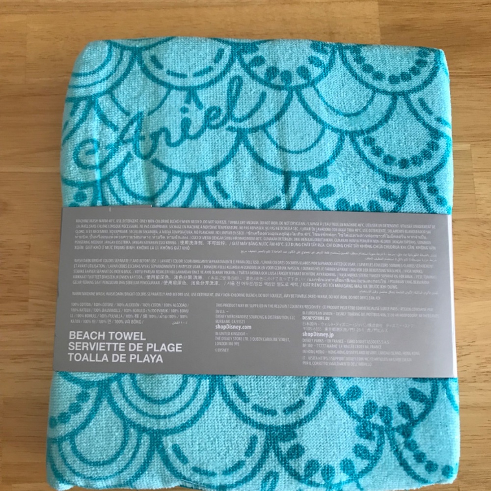 New The Little Mermaid Beach Towel - Picture 4 of 5